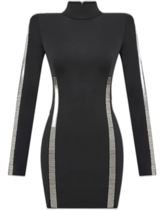Beaded Mini Dress