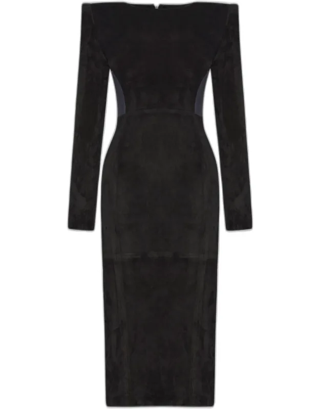 Suede Icon Dress