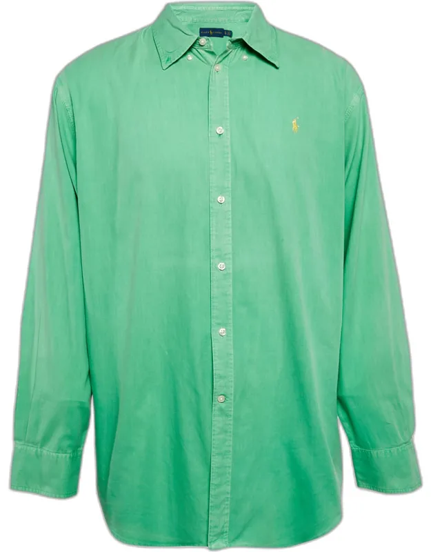 Cotton Button Front Full Sleeve Shirt