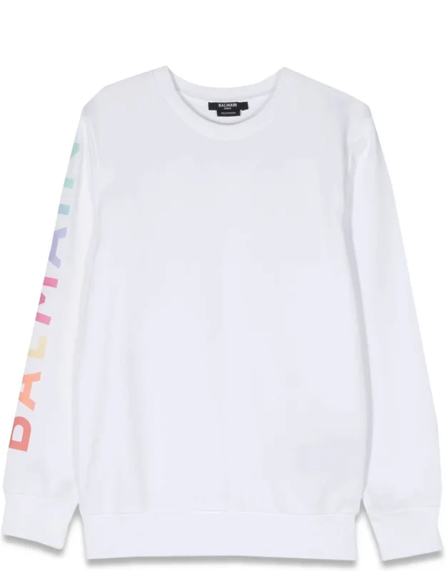 Sweatshirt With Logo On Sleeve