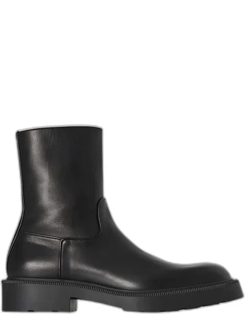 Leather Short Moto Boots
