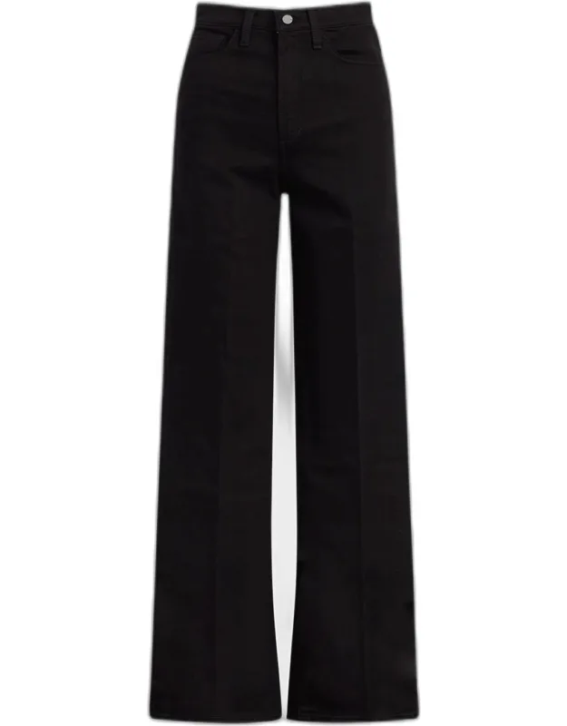The Mia Petite Wide-leg Jeans
