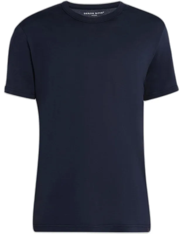 Barny Pima Cotton Jersey Crewneck T-shirt
