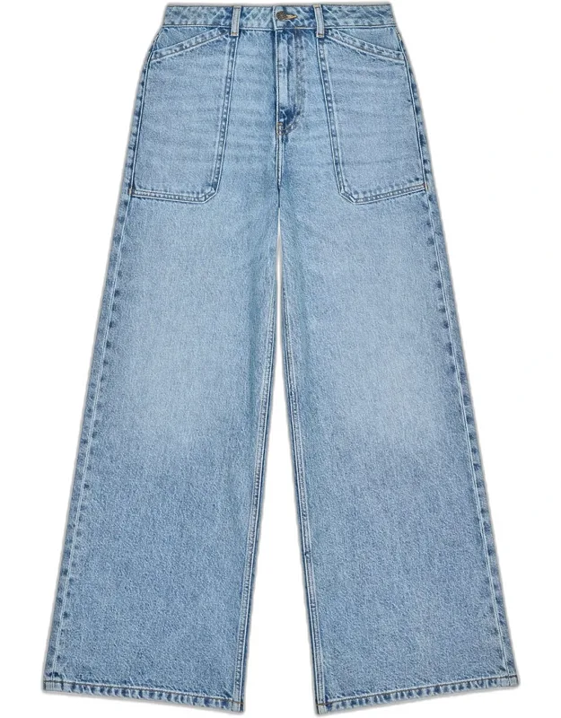 Wide-leg Jeans