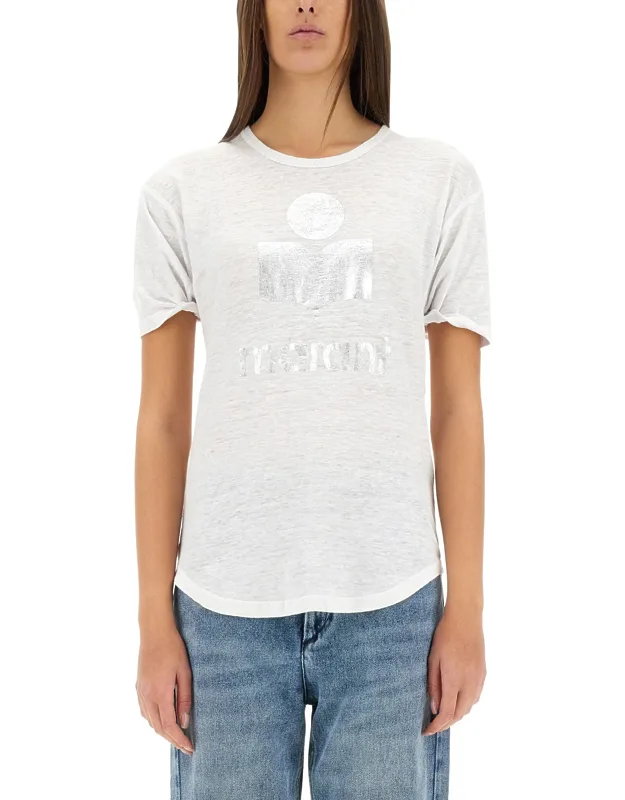 Marant étoile T-shirt Front Logo