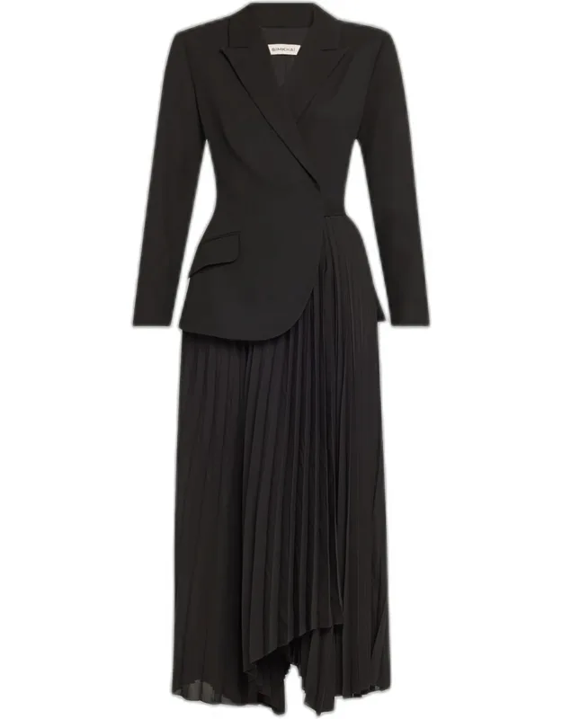 Combo Blazer Dress