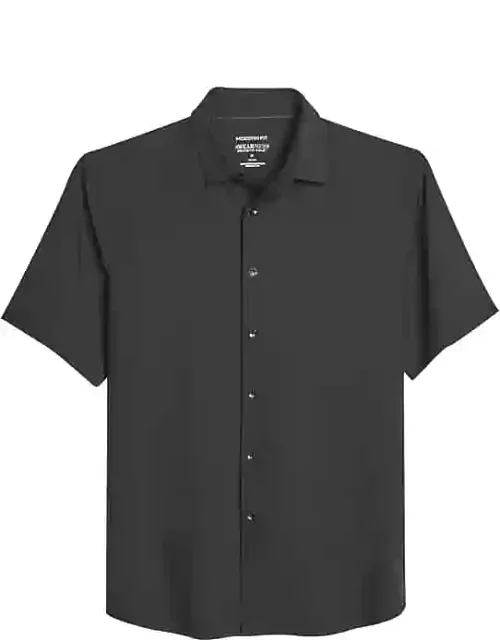 Big & Tall Modern Fit Performance 4-way Stretch Button Up Shirt