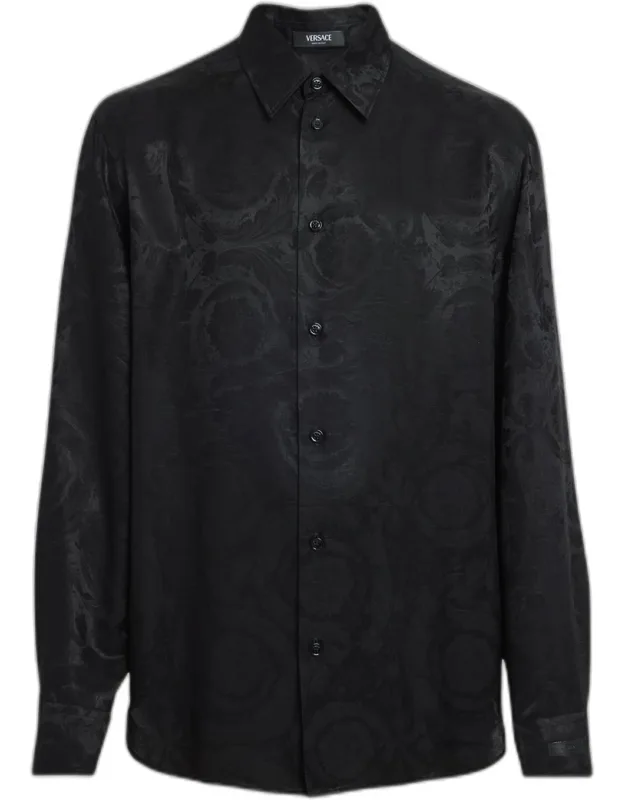 Barocco Jacquard Dress Shirt