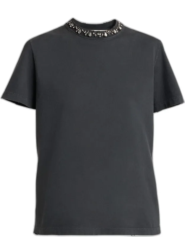 Embellished Boxy T-shirt