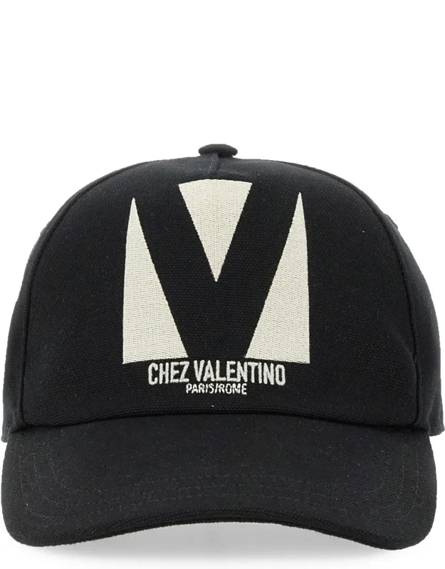 "chez Embroidered Baseball Cap"