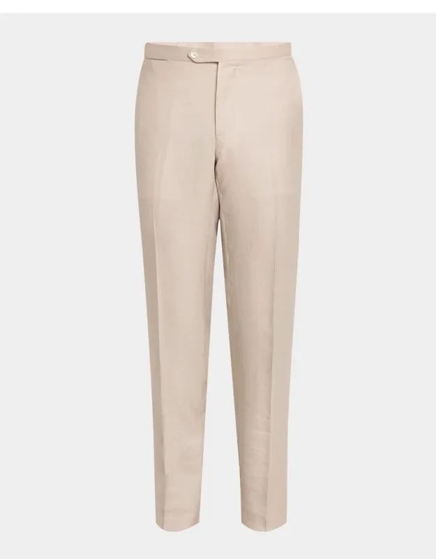 Luxe Twill Pants With Side Tabs