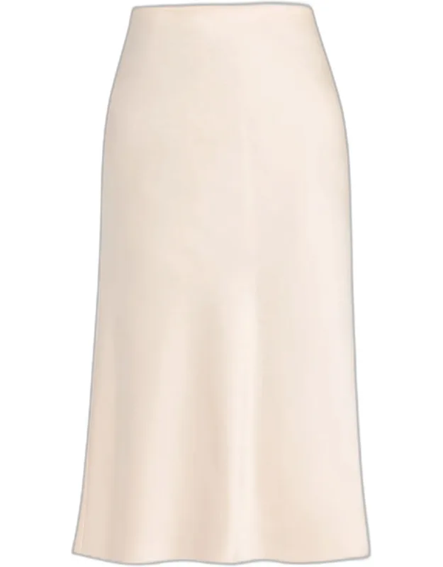Mid-length Slip Skirt