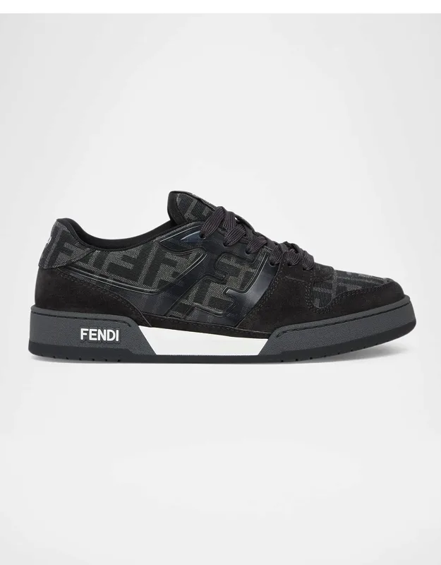 Match Jacquard Low-top Sneakers