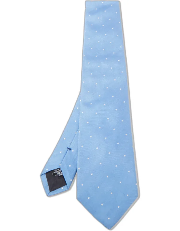 Dotted Silk Tie