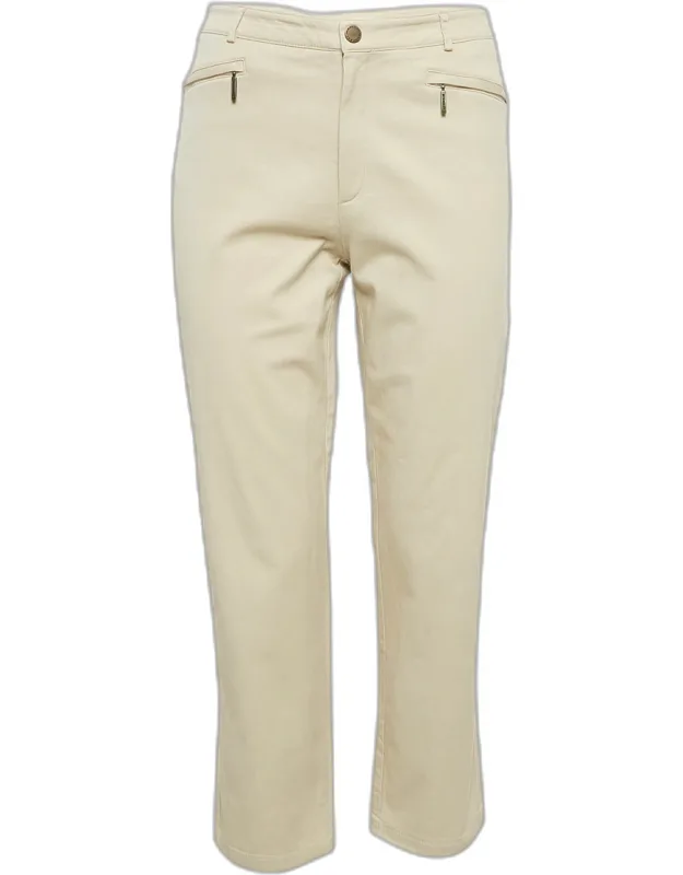 Gabardine Cotton Trousers