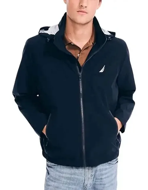 Classic Fit Breathable Hooded Bomber Jacket