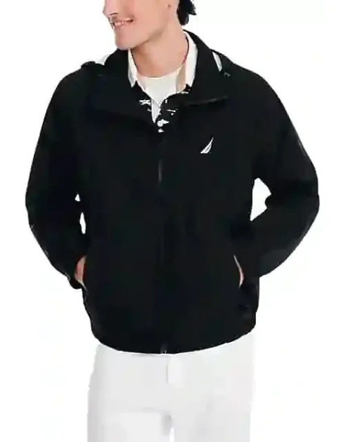 Classic Fit Breathable Hooded Bomber Jacket