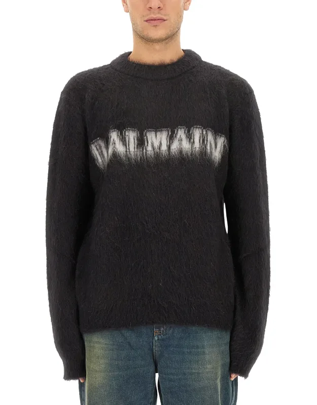 _retro Logo Pullover Regular Fit Made In France_