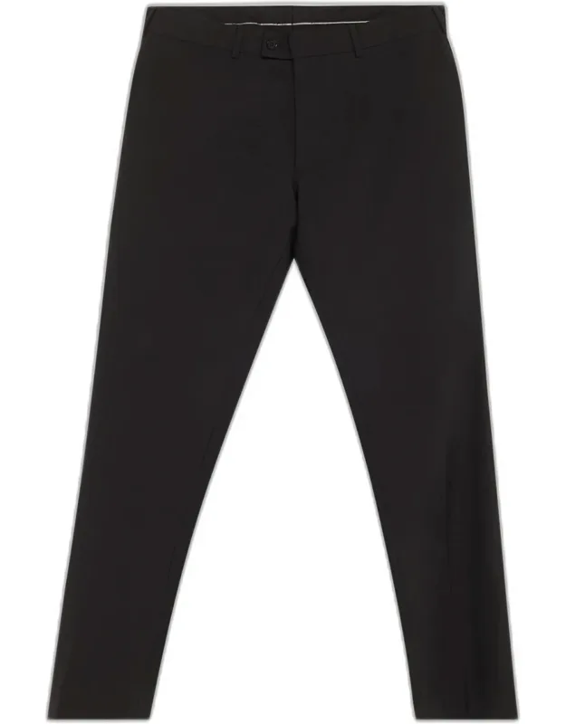 Double Suit Tapered Wool Pants