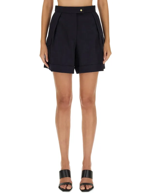 Cargo Shorts 100% Wool