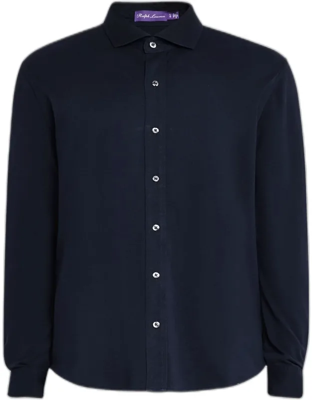 Washed Pique Sport Shirt