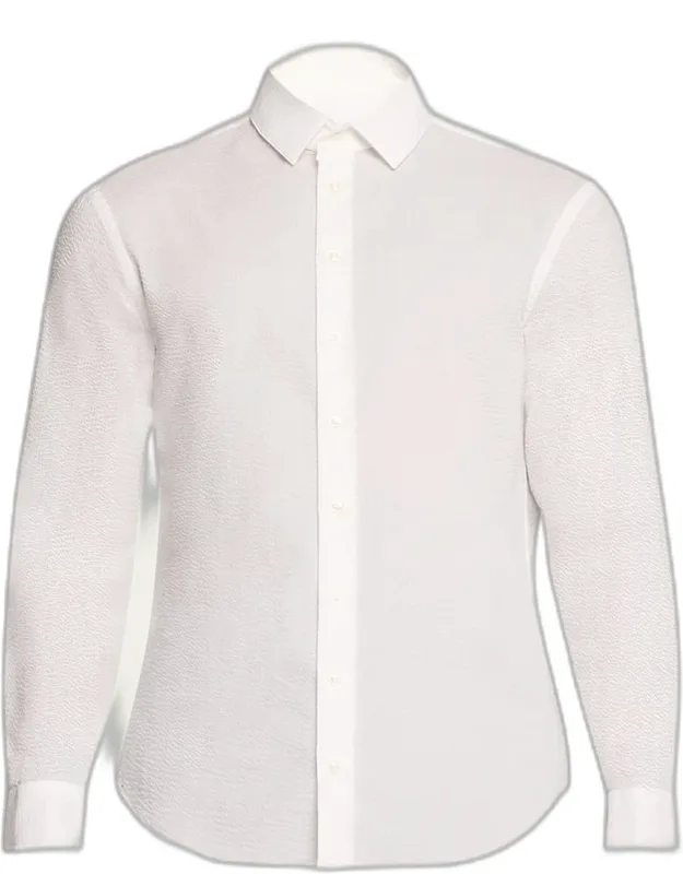 Seersucker Sport Shirt