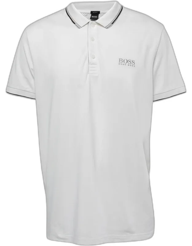 Logo Embroidered Knit Regular Fit Polo T-shirt