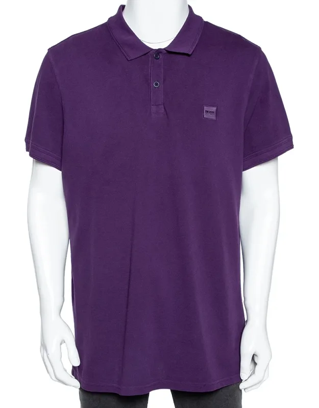 Cotton Pique Slim Fit Polo T-shirt 3xl
