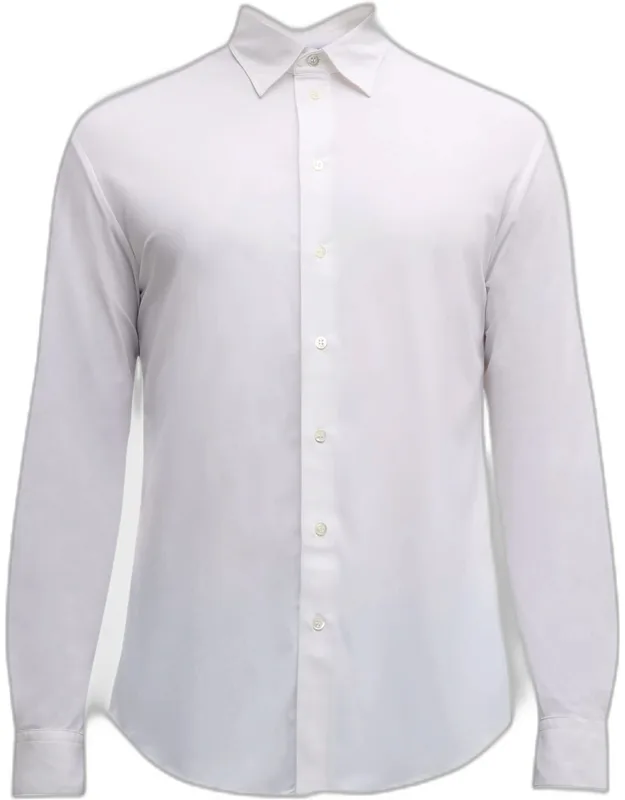 Slim Fit Nylon-stretch Sport Shirt