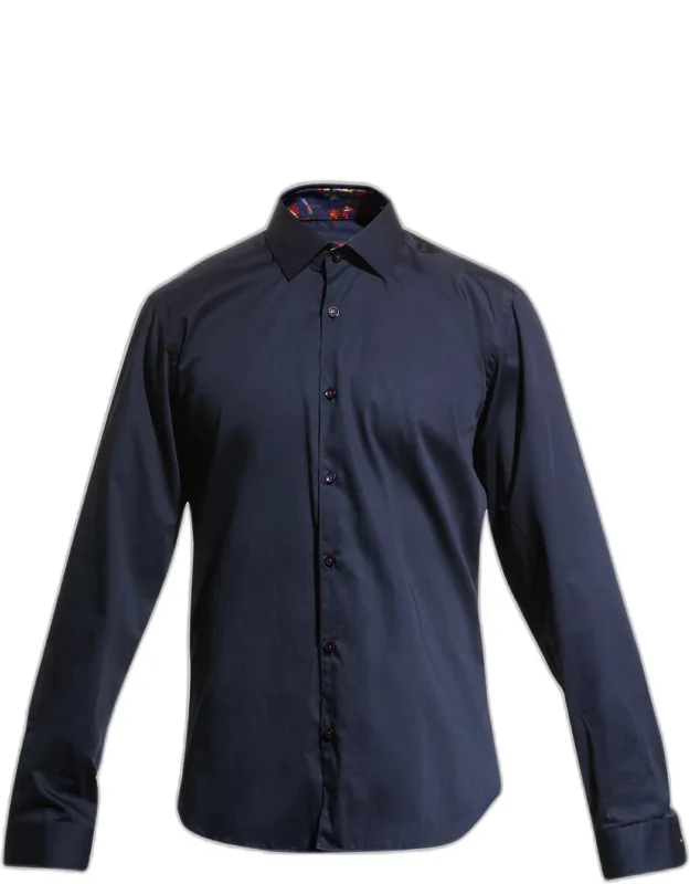Contrast-reverse Sport Shirt