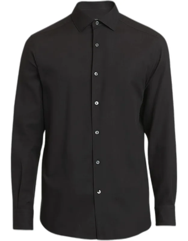 Cashmere-cotton Sport Shirt
