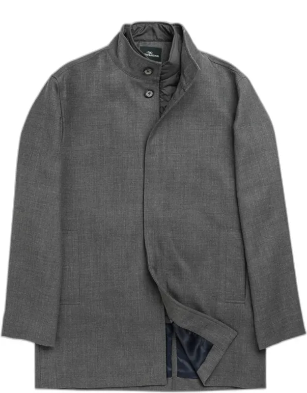 Mackford 2-in-1 Twill Quilted Vest Jacket