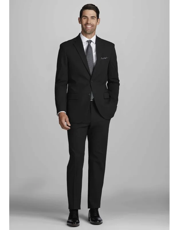 Tailored Fit Suit Separates Solid Jacket - Easy Fit Options
