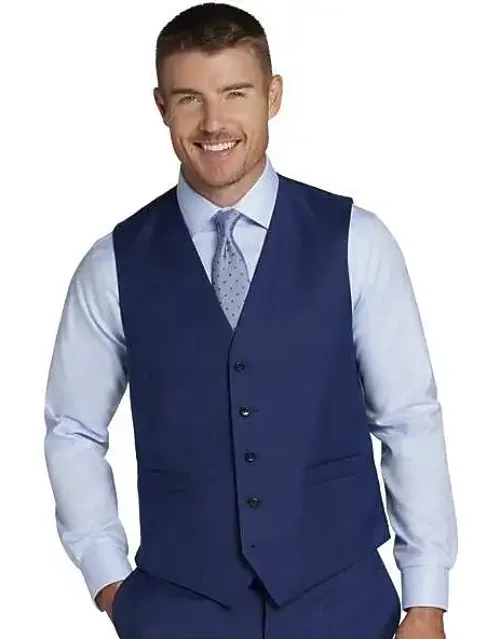Classic Fit Wool Blend Suit Separates Vest Classic Fit, Soft
