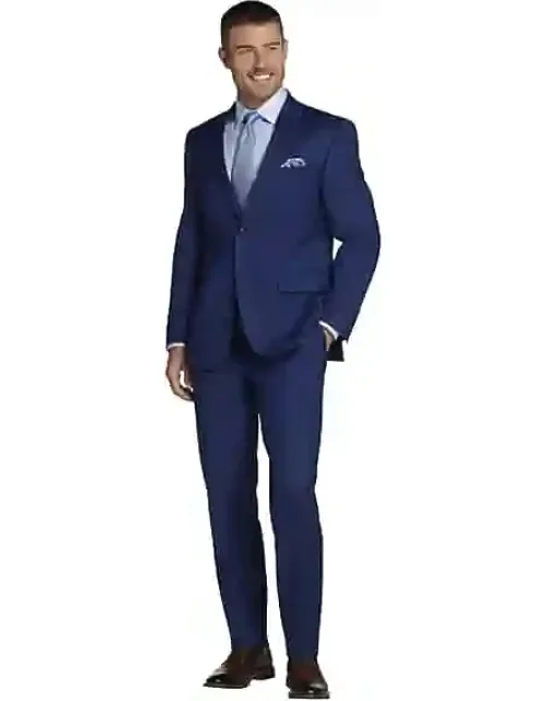 Classic Fit Wool Blend Suit Jacket