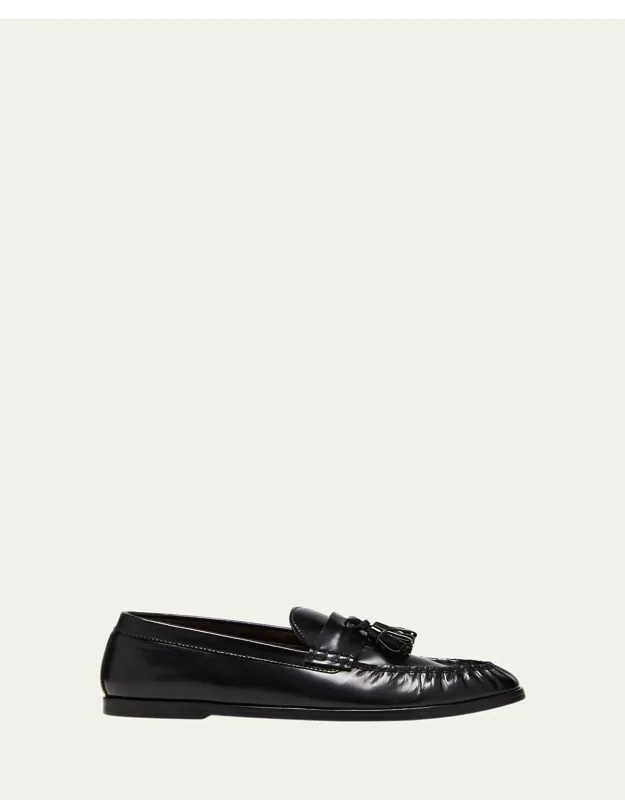 Calfskin Tassel Loafers