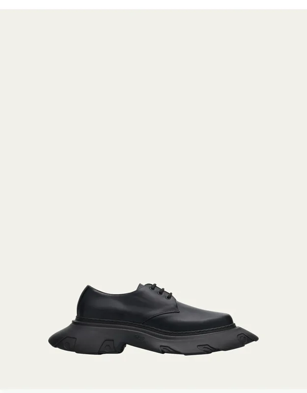 Melted Derby Shoes