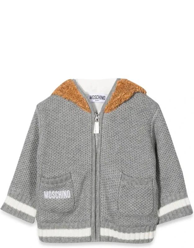 Teddy Bear Hooded Cardigan