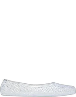 Transparent Jelly Ballerina Flats