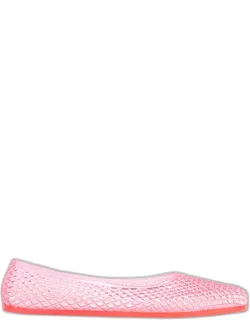 Transparent Jelly Ballerina Flats