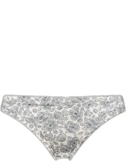 Floral-print Brief