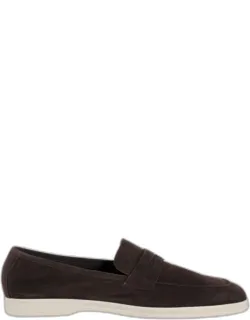 Suede Penny Loafers