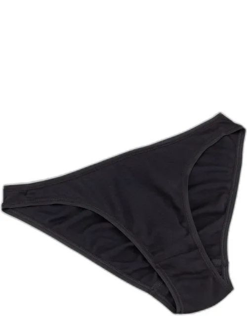 Seamless High-cut Cotton Brief