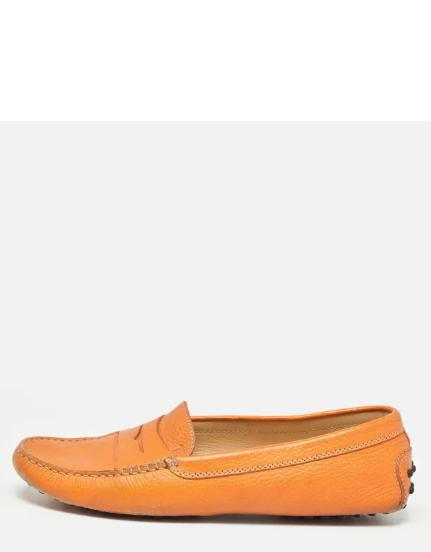 Leather Penny Slip-on Loafers