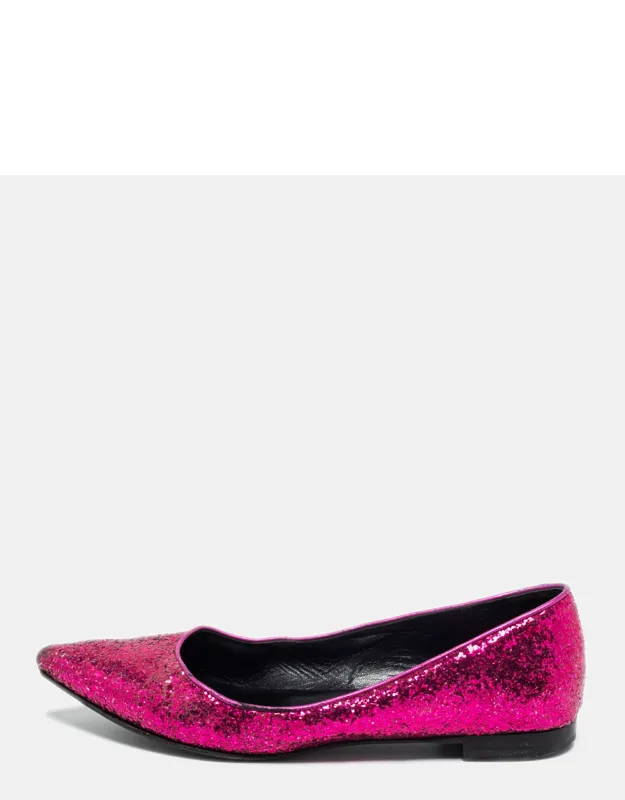Glitter Ballet Flats