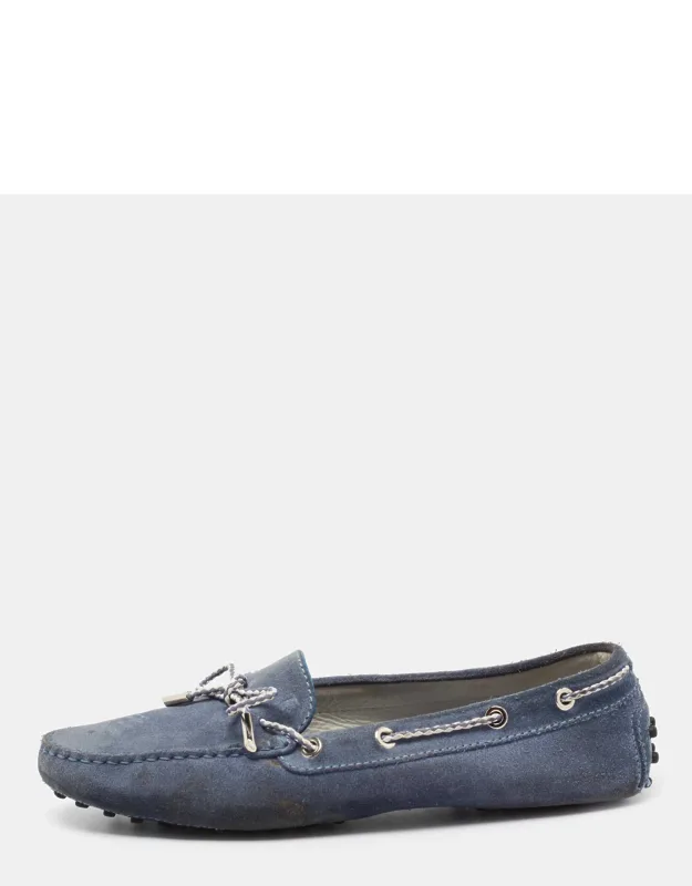 Suede Gommini Driving Loafers