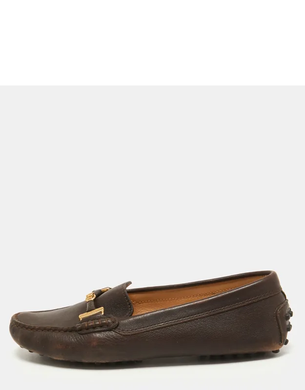 Leather Gommino Slip-on Loafers