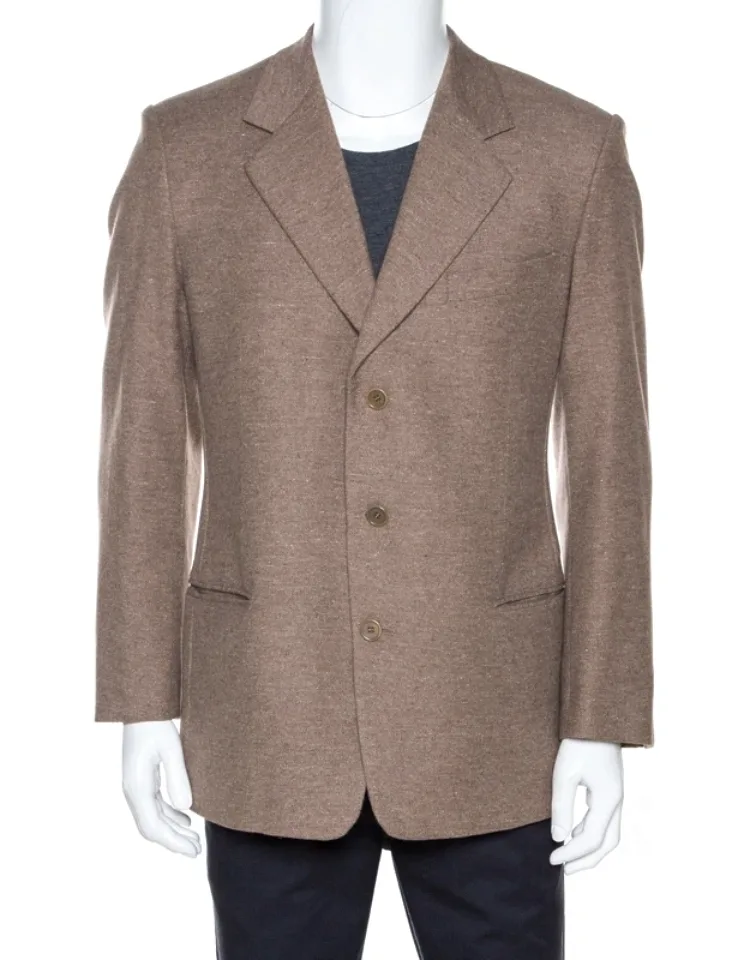 Wool Three Buttoned Blazer