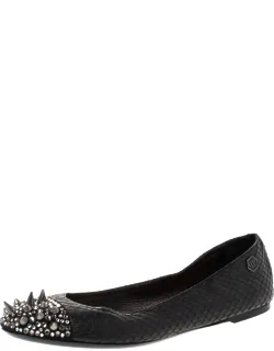 Python Spike Ballet Flats
