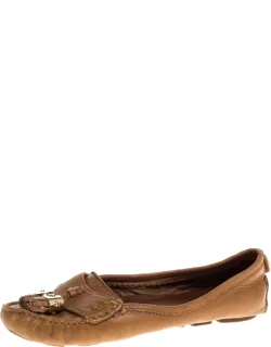 Tan Leather Loafers
